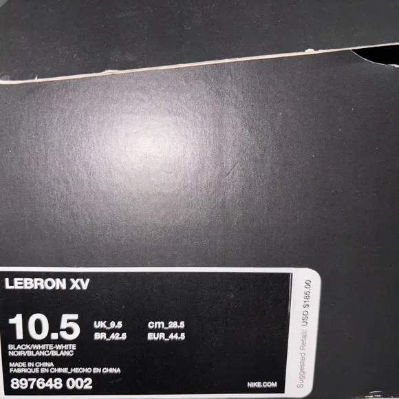 Nike LeBron XV Sneakers