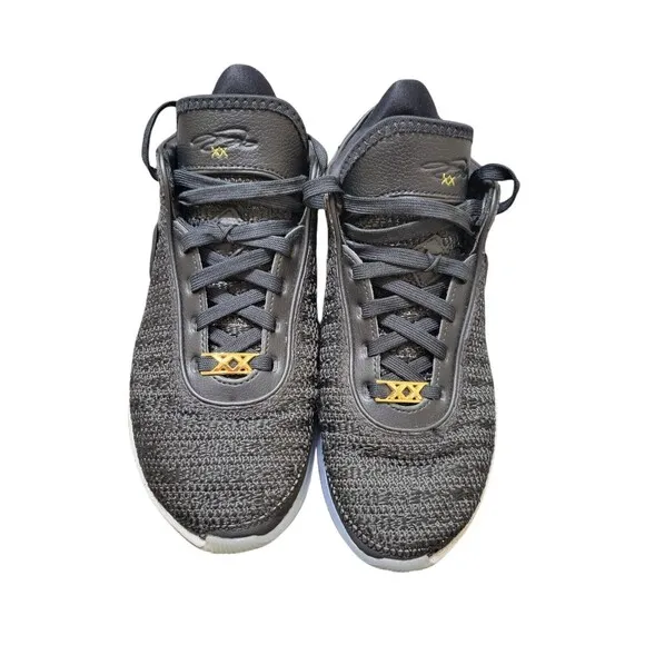 Nike Lebron XX 20 'Fab 5' Gold Black Sneakers, Size 5Y/Women's 6.5 DQ8651-003