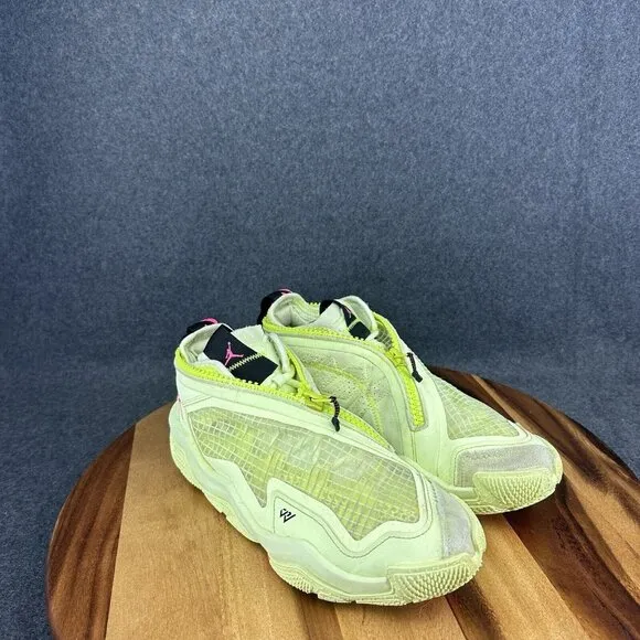 Nike Mens Air Jordan Why Not 6 DO7189-700 Green Basketball Shoes Sneakers Sz 7.5