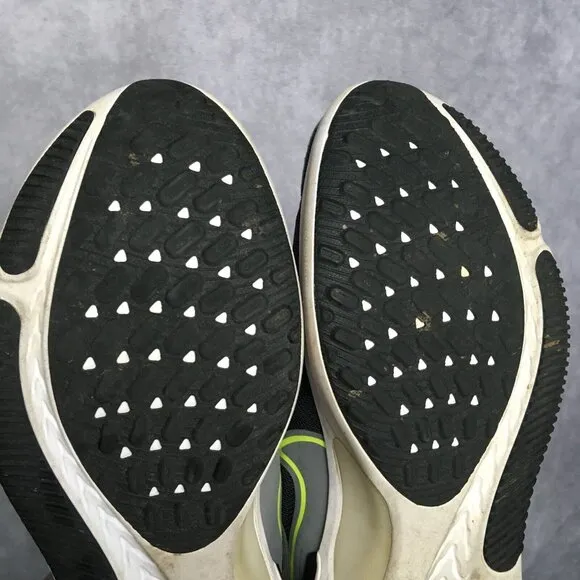 Nike Mens React Miler 2 Running Shoes size 12.5 Sneakers Smoke Grey Volt Black
