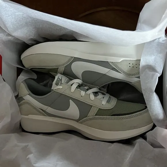 Nike Men's Waffle Nav Suede Jade Horizon Green Trainer Sneakers Shoes Size 10.5