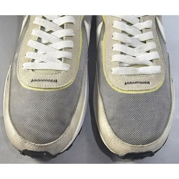 Nike Men's  Waffle One Summit White/Lite Grey/ Black Running Sneakers Size 9.5