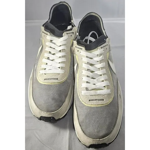 Nike Men's  Waffle One Summit White/Lite Grey/ Black Running Sneakers Size 9.5