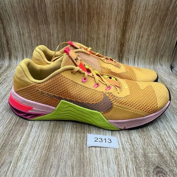 Nike Metcon 7 Rawdaciuous Men's‎ Size 15 Pollen Yellow Sneakers Shoes DA8110-721