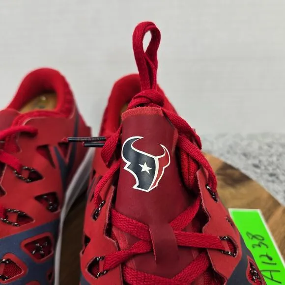 Nike NFL Train Speed 4 AMP Houston Texans Athletic Sneakers Mens 12 848587-405
