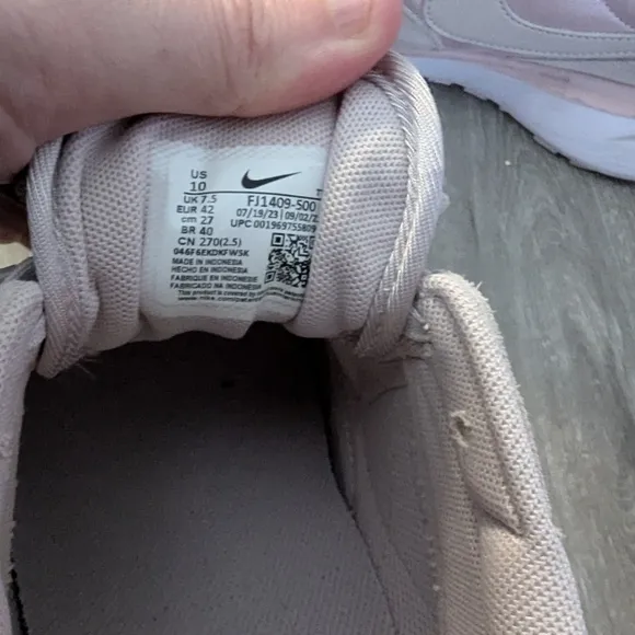 Nike, Pink Waffle Phoenix, Sneaker, Size 10