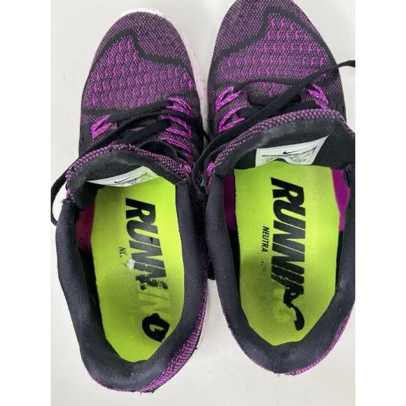 Nike Purple Sneakers Lunar Tempo Running Athletic Women’s Size 9.5