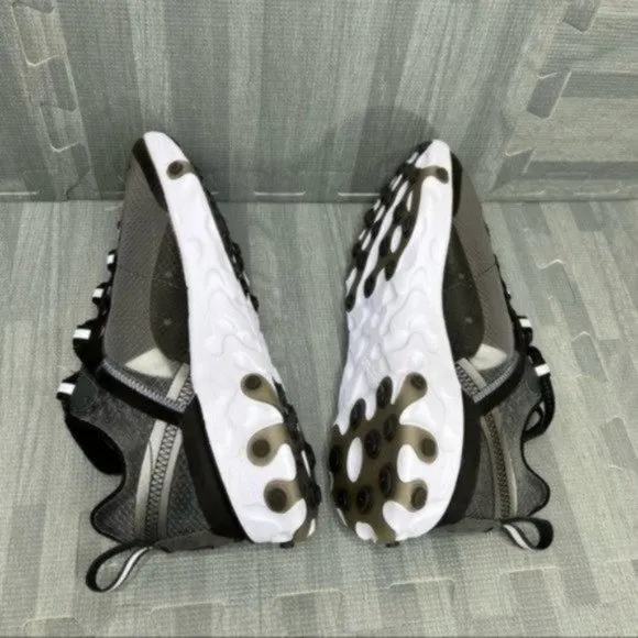 Nike React Element 87 Black Anthracite Sail Sneakers Women Size 5.5