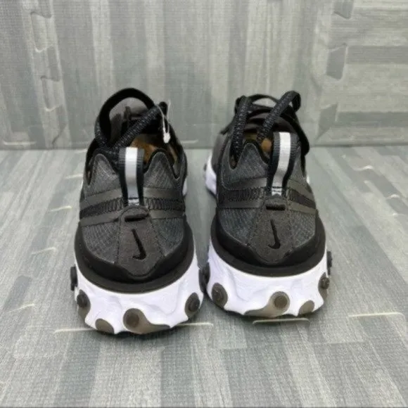 Nike React Element 87 Black Anthracite Sail Sneakers Women Size 5.5