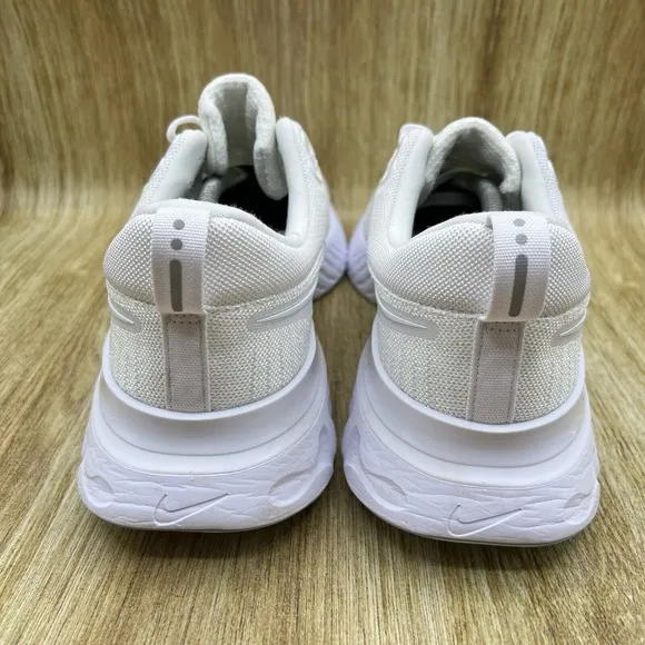 Nike React Infinity Run Flyknit 2 Men's Size 13 Sneakers Shoes White CT2357-103