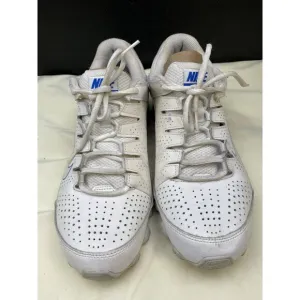 Nike Reax Mens White Blue Sneakers Shoes Size 10.5 SKU 6824
