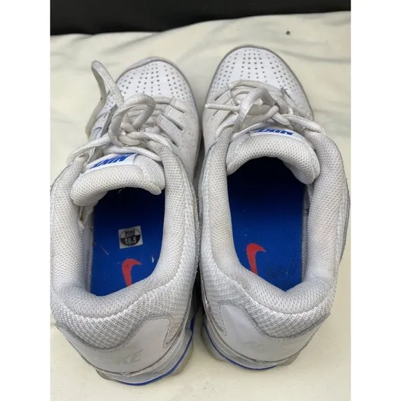 Nike Reax Mens White Blue Sneakers Shoes Size 10.5 SKU 6824