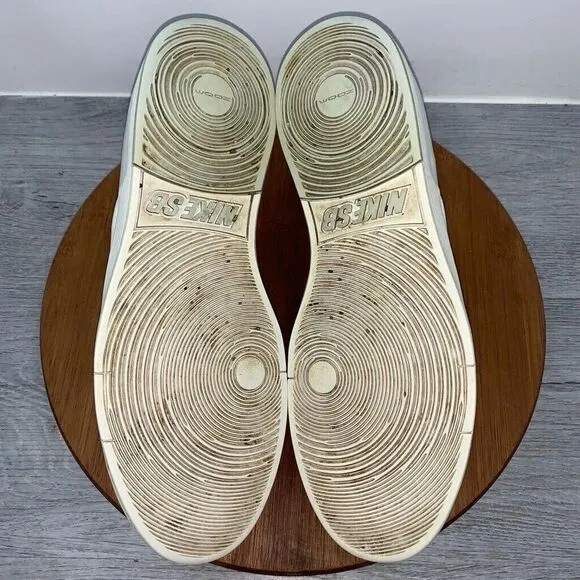 Nike SB Zoom Men's Size 11.5 Paul Rodriguez 10 White Sneakers 918304-101 Shoes