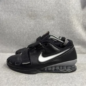 Nike Shoes Mens Size 10 Romaleos 2 Black Weightlifting Gym Sneakers 476927-010