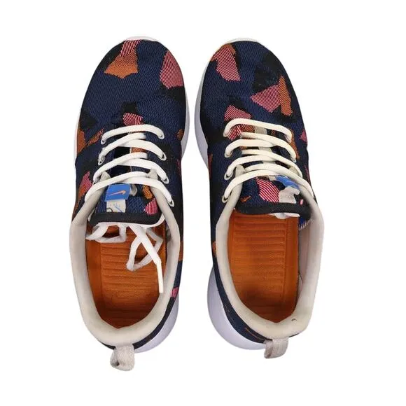 Nike Shoes Womens 8.5 Sneakers Roshe One JCRD Print Athletic Lace Up Lifestyle