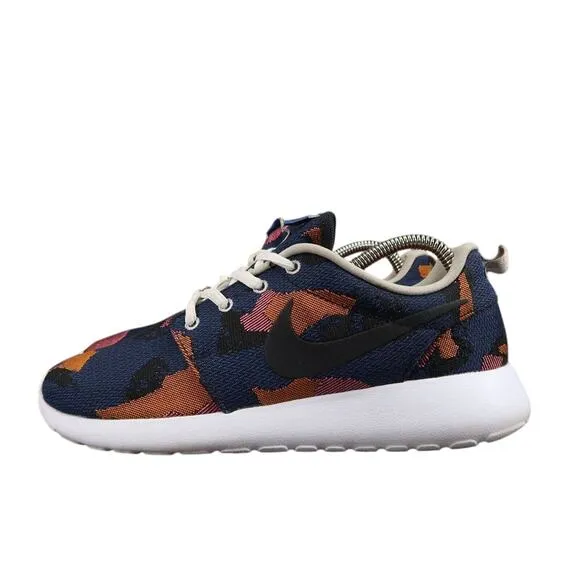 Nike Shoes Womens 8.5 Sneakers Roshe One JCRD Print Athletic Lace Up Lifestyle