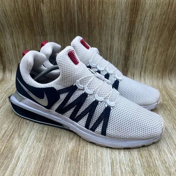 Nike Shox Gravity Defy Men's Size 11.5 Running Shoes‎ White Sneakers AR1999-104