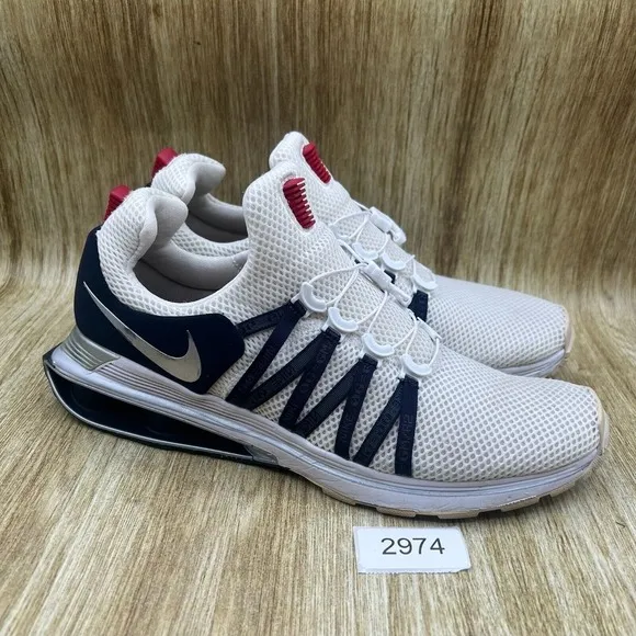 Nike Shox Gravity Defy Men's Size 11.5 Running Shoes‎ White Sneakers AR1999-104