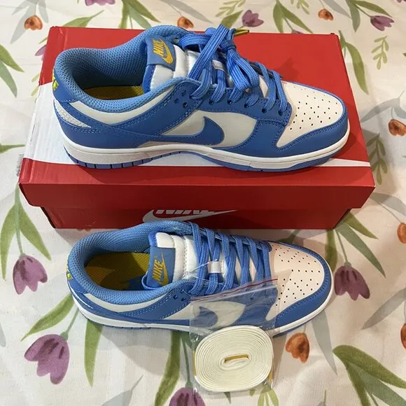 Nike Sneakers White And Blue