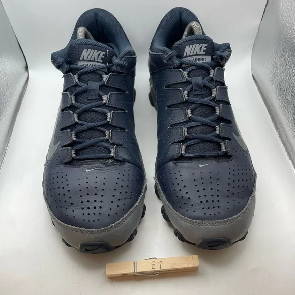 Nike Training Reax men’s blue gray sneakers size 10