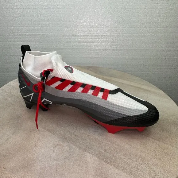 Nike Vapor Edge Pro 360 Mens Size 13 Cleats Black Orange White DV0778-002 New