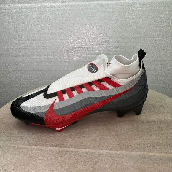Nike Vapor Edge Pro 360 Mens Size 13 Cleats Black Orange White DV0778-002 New
