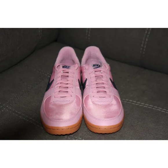 Nike Women's Field General Elemental Pink Gum Brown Casual Sneakers Size 9