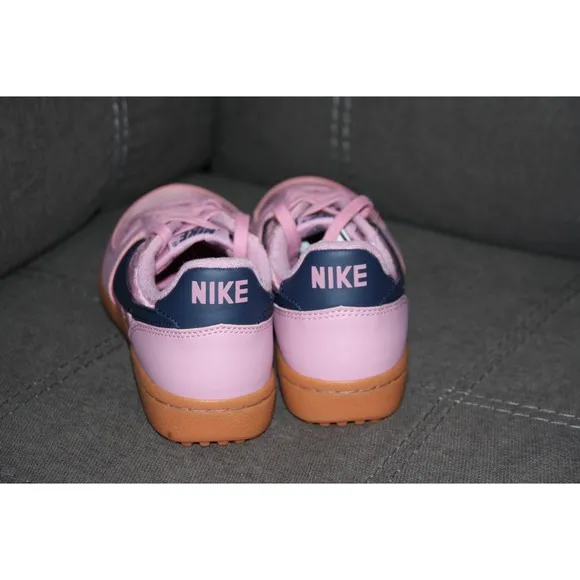 Nike Women's Field General Elemental Pink Gum Brown Casual Sneakers Size 9