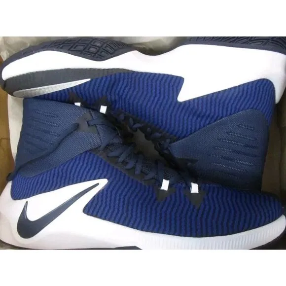 Nike Zoom Clear Out TB Navy Basketball Mid Deadstock New In Box Size 12
