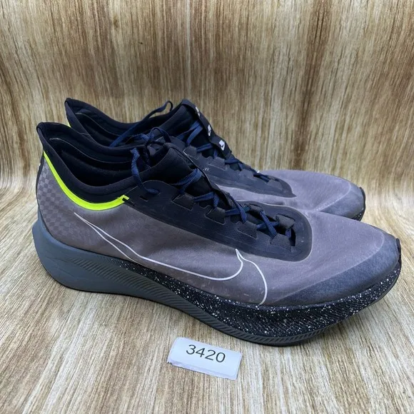 Nike Zoom Fly 3 Men's Size 15 Premium Sequoia Running Sneakers Shoes BV7759-001
