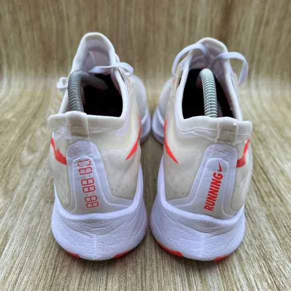 Nike Zoom Fly 3 Women's Size 8 'White Laser Crimson' Shoes Sneakers AT8241-101