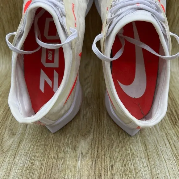 Nike Zoom Fly 3 Women's Size 8 'White Laser Crimson' Shoes Sneakers AT8241-101