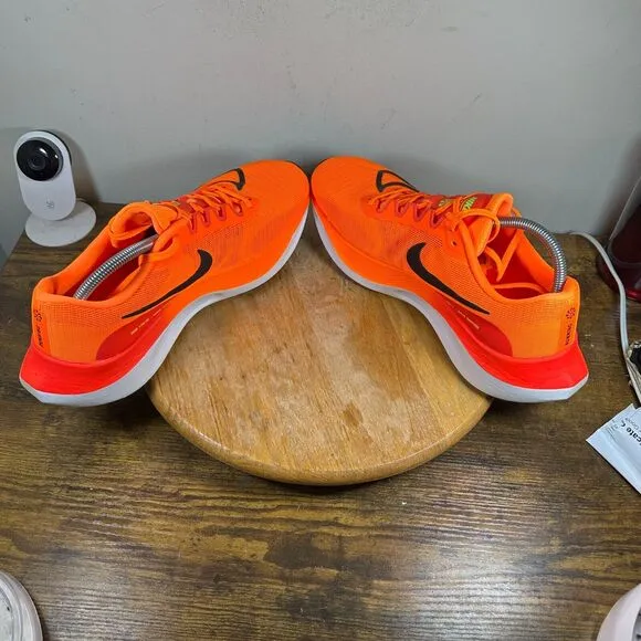 Nike‎ Zoom Fly 5 Total Orange Shoe Sneakers Men's Size 12 DM8968-800
