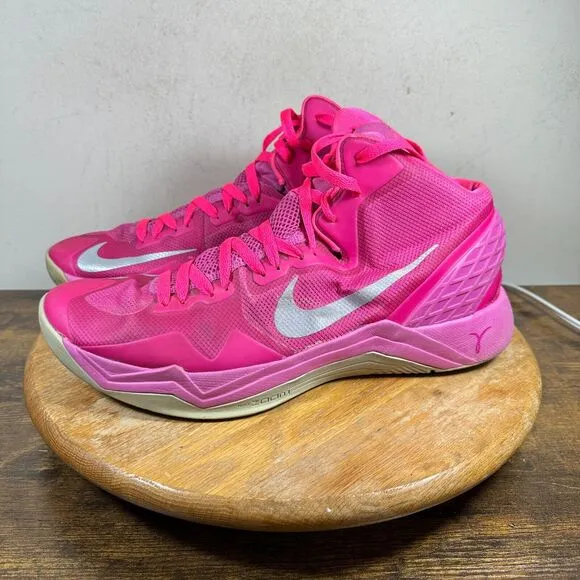 Nike‎ Zoom Hyperdisruptor Think Pink 548180-601 Shoe Sneakers Men's Size 12