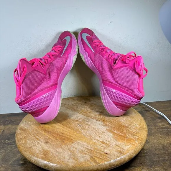 Nike‎ Zoom Hyperdisruptor Think Pink 548180-601 Shoe Sneakers Men's Size 12