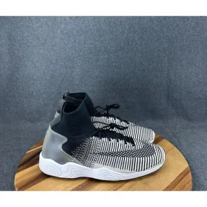Nike Zoom Mercurial 11 Flyknit FC Sneakers Men 12 Black White 852616-002