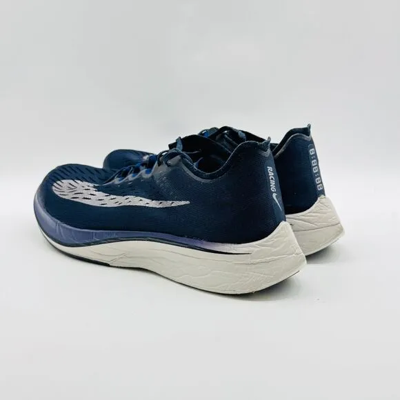 Nike Zoom Vaporfly 4% Mens 8 Blue Obsidian Running Shoes Sneakers Trainers