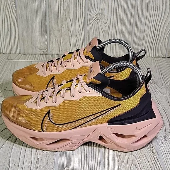 Nike Zoom X Vista Grind Gold Athletic Sneakers Womens Size 8.5