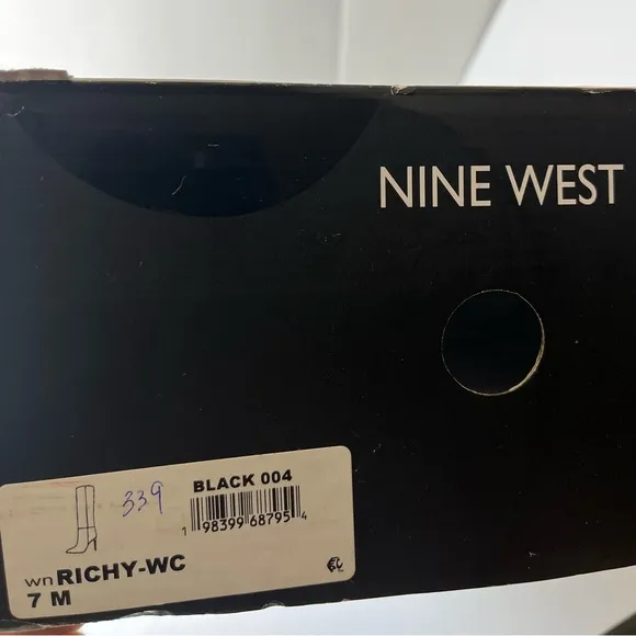 Nine West Richy Wide Calf Heeled Boots