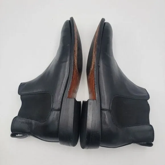 Nisolo Black Leather Slip-on Chelsea Boots Men’s Size 9 Everyday Shoes Mens