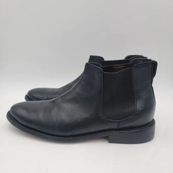 Nisolo Black Leather Slip-on Chelsea Boots Men’s Size 9 Everyday Shoes Mens