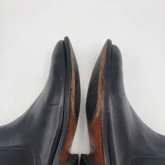 Nisolo Black Leather Slip-on Chelsea Boots Men’s Size 9 Everyday Shoes Mens