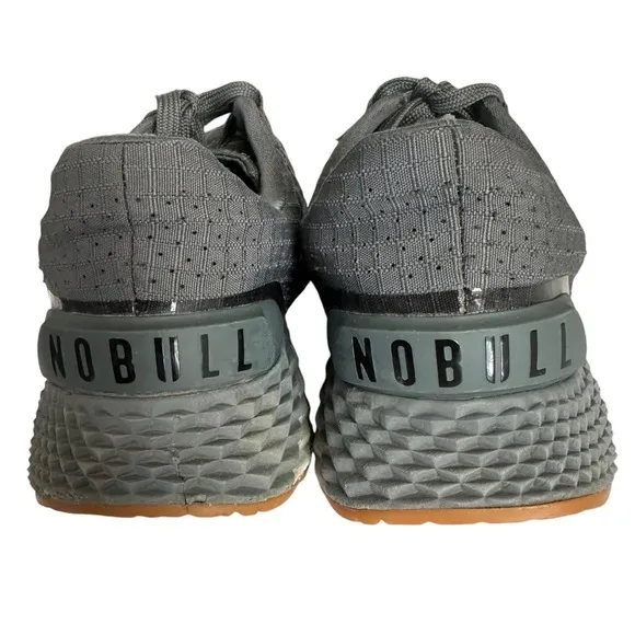 NOBULL ALLDAY RIPSTOP DARK GREY SNEAKERS SIZE M8.5 W10