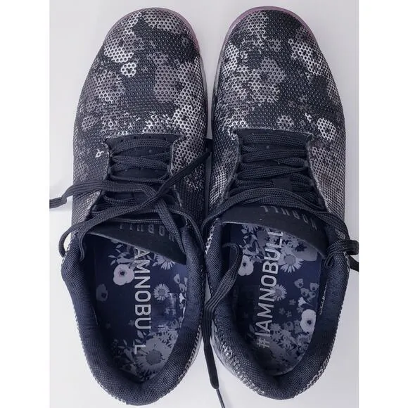 NOBULL Impact Unisex Floral Trainer Lace Up Sneakers Size Mens US10.5/Womens 12