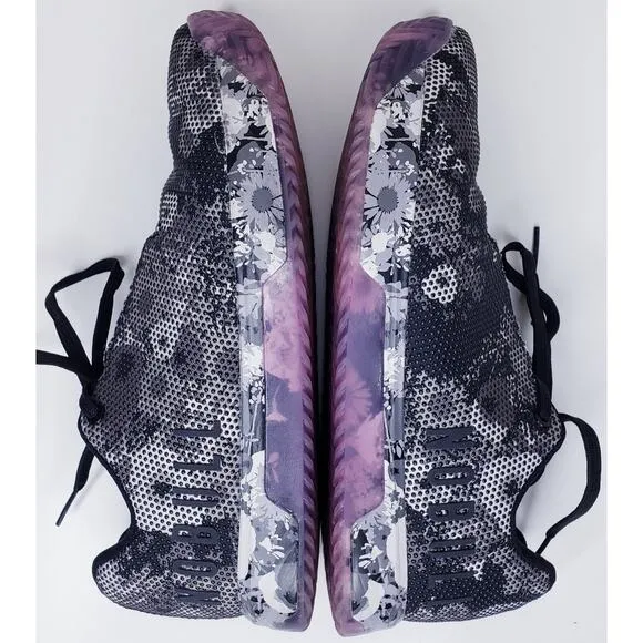 NOBULL Impact Unisex Floral Trainer Lace Up Sneakers Size Mens US10.5/Womens 12