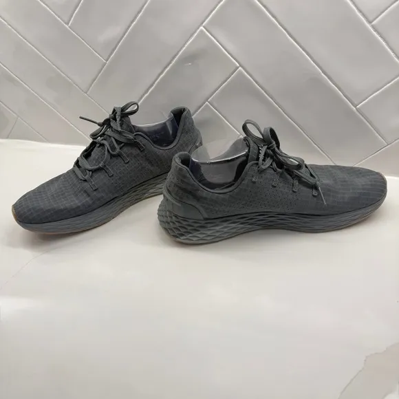 NOBULL Men’s Gray Ripstop Runner Shoes Size 9.5 Athletic Sneaker Versatile