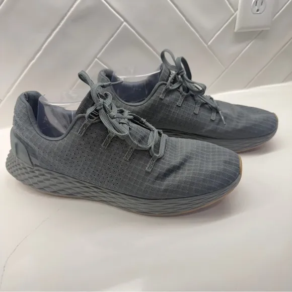 NOBULL Men’s Gray Ripstop Runner Shoes Size 9.5 Athletic Sneaker Versatile