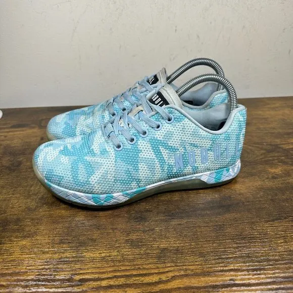 NoBull Toomey Trainers Blue Shoes‎ Sneakers Women’s Size 7 Men’s Size 5.5