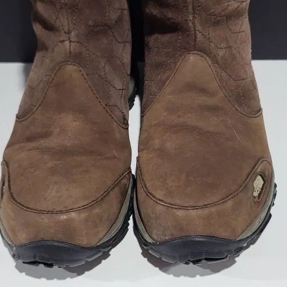 North Face Women's Brown Suede Winter Boots