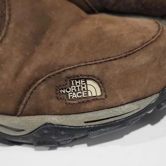 North Face Women's Brown Suede Winter Boots